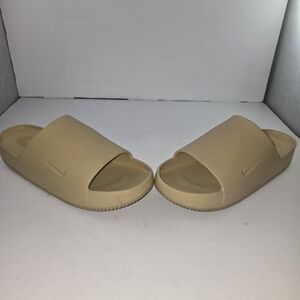 Nike Tan Slide Sandals